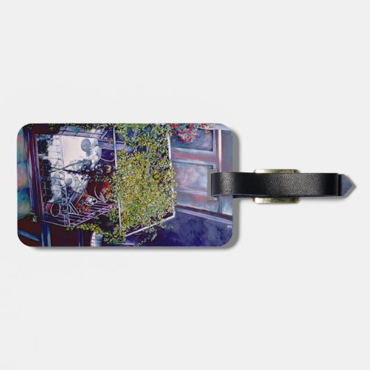 Venetian Aftermiddag  Bagagelabel (Achterkant horizontaal)