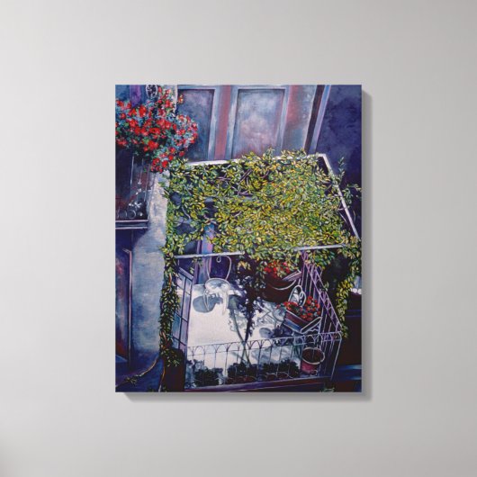 Venetian Aftermiddag Canvas Afdruk (Voorkant)