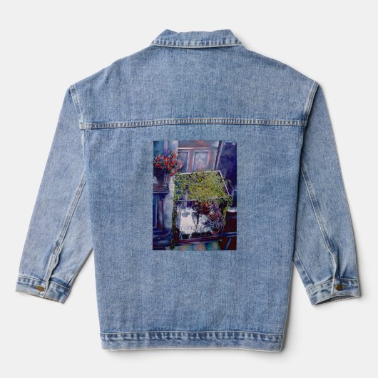 Venetian Aftermiddag Denim Jacket (Achterkant)