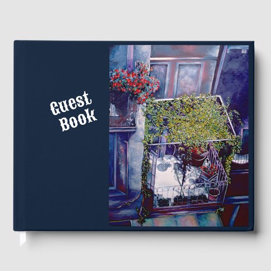 Venetian Aftermiddag Gastenboek (Voorkant)