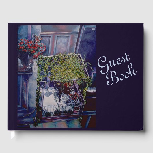 Venetian Aftermiddag Gastenboek (Voorkant)