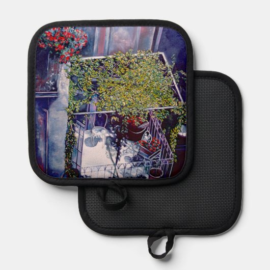 Venetian Aftermiddag Pannenlap (Voorkant / Achterkant)