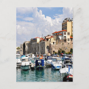 Venetian arsenalharbour Heraklion Kreta Griekenlan Briefkaart