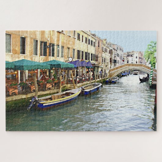 Venetian Cafes Legpuzzel (Horizontaal)