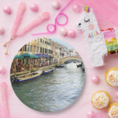 Venetian Cafes Papieren Bordje (Feest)