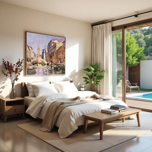 Venetian Canal (1913) van John Singer Sargent Poster