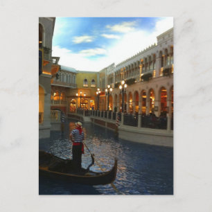 Venetian Canal Gondola Ride, Fabulous Las Vegas Briefkaart