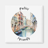 Venetian Canal Italiaanse schone / vuile vaatwasse Magneet (Voorkant)