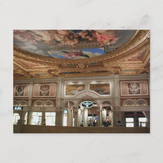 Venetian Canal Shops briefkaarten (Voorkant)