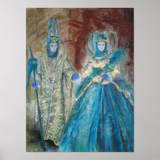 Venetian Carnival Poster