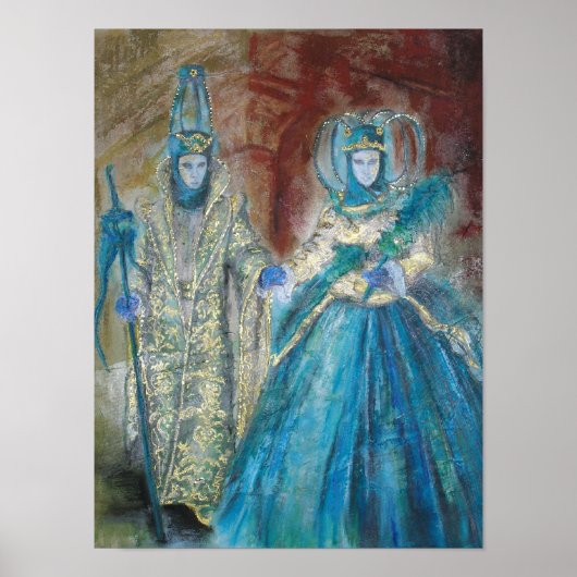 Venetian Carnival Poster (Voorkant)