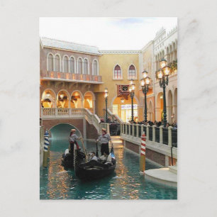 Venetian Casino Canals, Las Vegas Briefkaart