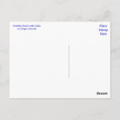 Venetian Casino Little Italy Las Vegas Briefkaart (Achterkant)