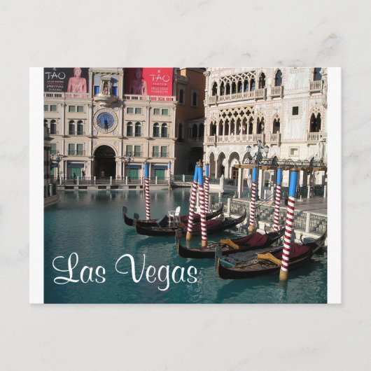 Venetian Casino Little Italy Las Vegas Briefkaart (Voorkant)