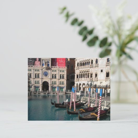 Venetian Casino Little Italy Las Vegas Briefkaart (Staand voorkant)