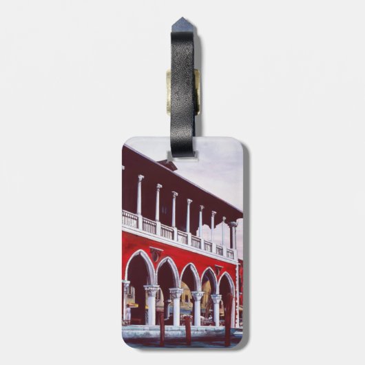 Venetian Charm Bagagelabel (Achterkant verticaal)