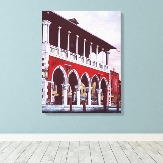 Venetian Charm Canvas Afdruk (Insitu (Houten vloer))