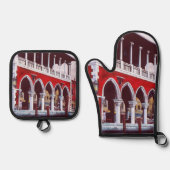 Venetian Charm Ovenwant & Pannenlap Set (Voorkant)