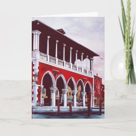 Venetian Charm Wenskaart Kaart (Voorkant)