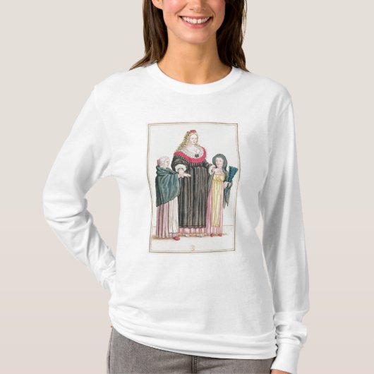 Venetian Courtesan T-shirt (Voorkant)