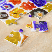 VENETIAN FLORA GLASS 11x14 INCH Legpuzzel (Zijkant)