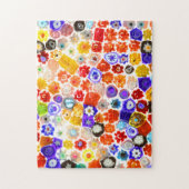 VENETIAN FLORA GLASS 11x14 INCH Legpuzzel (Verticaal)