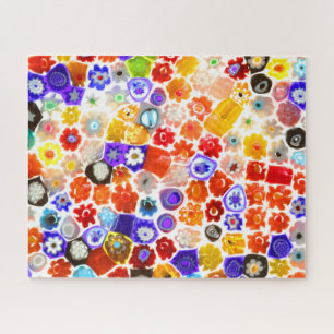 VENETIAN FLORA GLASS 16 x 20 INCH Legpuzzel