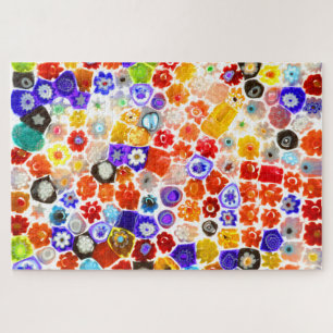 VENETIAN FLORA GLASS 20x30 INCH Legpuzzel