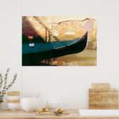 Venetian Gondola Poster (Keuken)