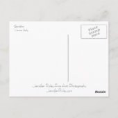Venetian Gondolas Briefkaart (Achterkant)