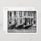 Venetian Gondolas Briefkaart (Voorkant / Achterkant)