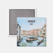 Venetian Gondolas en Vaporetto Magneet (Voorkant / Achterkant)