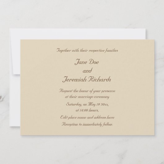 Venetian Gondolas Kaart (Achterkant)