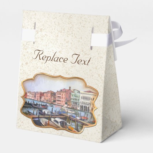 Venetian Grand Canal Bedankdoosjes (Achterkant)