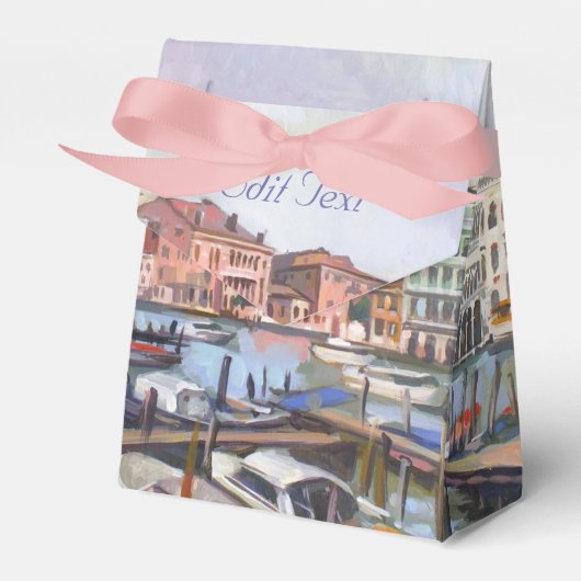 Venetian Grand Canal Favor Box Bedankdoosjes (Voorkant Zijde)