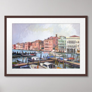 Venetian Grand Canal Poster
