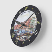 Venetian Grand Canal Ronde Klok (Hoek)