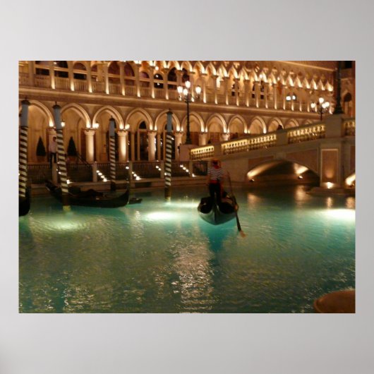 Venetian Hotel Las Vegas Foto Poster (Voorkant)