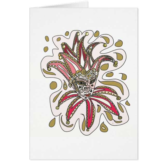 Venetian Jester Mask (Voorkant)