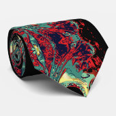 Venetian Lady Mask Stropdas (Opgerold)