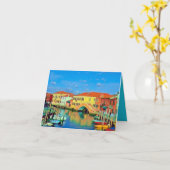 Venetian Lagoon - MURANO - panorama Kaart (Gele Bloem)