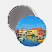 Venetian Lagoon - MURANO - panorama Magneet (Voorkant / Achterkant)