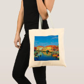 Venetian Lagoon - MURANO - panorama Tote Bag (Voorkant (product))