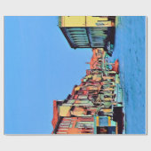 Venetian Lagoon - MURANO - uitzicht Cadeaupapier (Vlak)