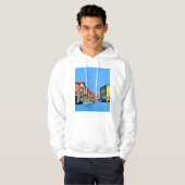 Venetian Lagoon - MURANO - uitzicht Hoodie (Voorkant volledig)