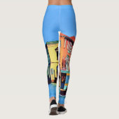 Venetian Lagoon - MURANO - uitzicht Leggings (Achterkant)