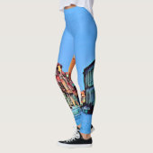Venetian Lagoon - MURANO - uitzicht Leggings (Links)