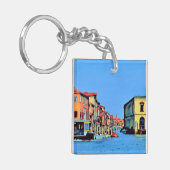 Venetian Lagoon - MURANO - uitzicht Sleutelhanger (Voorkant Links)