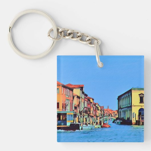 Venetian Lagoon - MURANO - uitzicht Sleutelhanger (Voorkant)