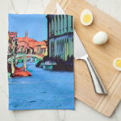 Venetian Lagoon - MURANO - uitzicht Theedoek (Quarter Fold)